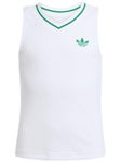 adidas Girl's Fall Originals Pro Tank White XL