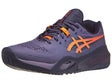 Asics Gel Resolution X 2E WIDE Grey/Orange Men's Shoes