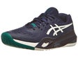 Asics Gel Resolution X Midnight/Cream Men's Shoes
