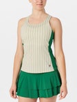 Fila Women's Fall Iconic Racer Tank Off Wh/Gr L