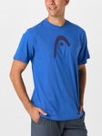 Head Men's Head Icon Graphic T-Shirt Blue M