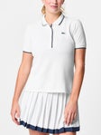 Lacoste Wms Heritage Polo White 44 (12)
