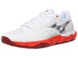Mizuno Wave Enforce Court White/Red Men's Shoes 