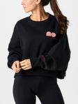 Nike Wms NO Phoenix Fleece Crewneck Black L