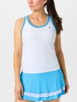 Penguin Women's Spring Contrast Rib Tank White XS
