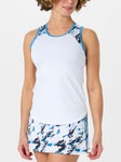 Sofibella Women's Electric Blue Tank White XS