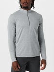 tasc Men's Fall MicroAir Quarter Zip Grey S