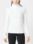 tasc Women's Core Recess 1/4 Zip Top White XS