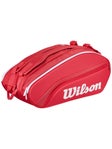 Wilson Super Tour Padel Bag Red