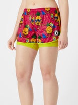 Flow Society Wmn 2-in-1 Pineapple PB Short Pink M