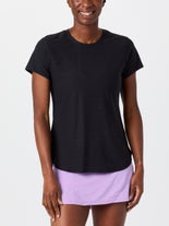 Head Women's Shadow Stripe Top Black M