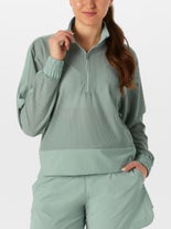 InPhorm Women's Summer Baila Half Zip Veridian L