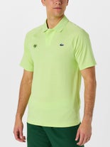 Lacoste Men Roland Garros Player Polo Green 6 (XL)