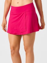 LIJA Wms One To Beat Tiebreak Skirt Raspberry XL