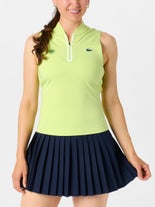 Lacoste Women's Roland Garros Tank Green 34 (2)