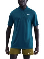 Nike Men's Winter Solid Polo Blue S