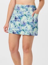 Skechers Wms Gowalk Seascape Floral Skirt Blue XL