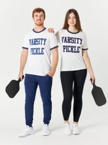 WH2/Varsity Pickle Collegiate Ringer White M