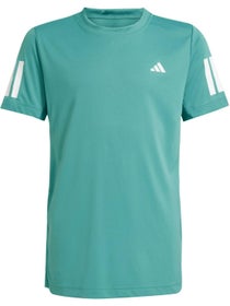 adidas Boy's Fall Club 3 Stripe Top