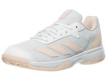adidas Courtflash K White/Quartz Junior Shoes 