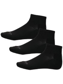 Asics Cushion Quarter Sock 3-Pack Black