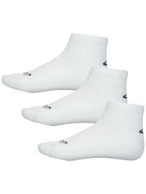 Asics Cushion Quarter Sock 3-Pack White