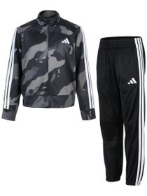 adidas Boy's Fall Camo 3-Stripe Warm Up