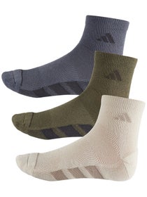 adidas Men's All Day Training 3-Pack Quarter Sock Multi