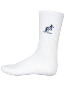Australian Men's Crew Player Socks White