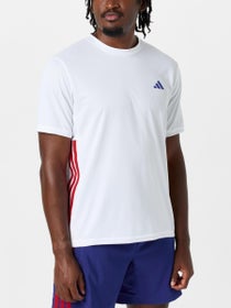 adidas Men's Summer Country 3 Stripe Top