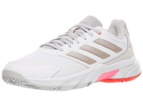 adidas CourtJam Control 3 White/Lucid Red Women's Shoes