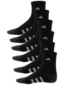 adidas Youth Cushioned Crew 6-Pack Sock Black