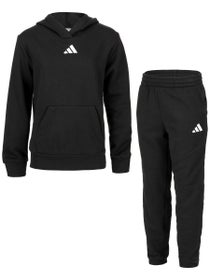 adidas Youth Winter Essential Fleece Warm Up Set