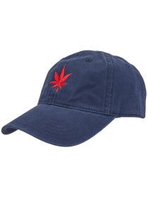 BOAST Men's Leaf Dad Hat - Navy/Red