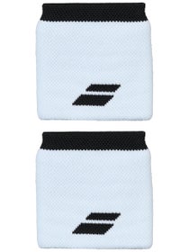 Babolat Singlewide Logo Wristbands Illusion Blue