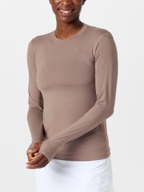 BloqUV Women's 24/7 Long Sleeve Top - Mocha