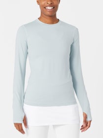 BloqUV Women's 24/7 Long Sleeve Top - Soft Grey