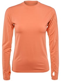 BloqUV Women's 24/7 Long Sleeve Top - Tangerine