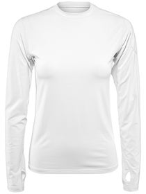 BloqUV Women's 24/7 Long Sleeve Top - White
