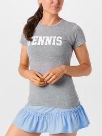 Bubble Women's Classic Tennis T-Shirt - Grey
