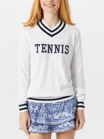 Bubble Women's Hatton Sweater - TENNIS White