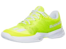 Bablolat Jet Mach Women's Pickleball Shoes Yellow/Wh