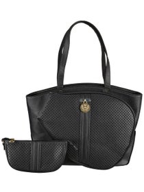 Court Couture Cassanova Perforated Bag Black