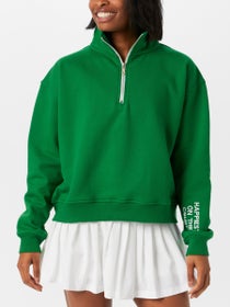 CourtLife Women's Happiest On The Court Tennis 1/4 Zip