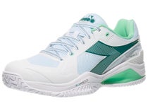 Diadora Blushield Torneo 3 White/Spruce Men's Shoes