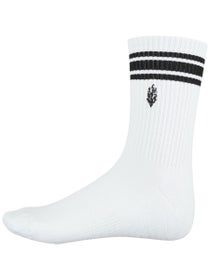 FP Movement Women's Stripe Crew Socks - White/Black