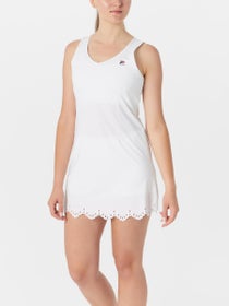 Fila Women's Essentials Lasercut Dress - White