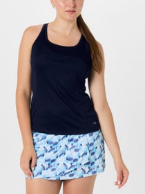 Grand Slam Women's Core Essential Racer Tank - Navy