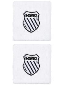 KSwiss Court Singlewide Wristbands - White