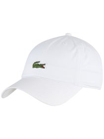 Lacoste Boy's Core Croc Hat - White